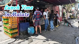 Lunch Time In Malate