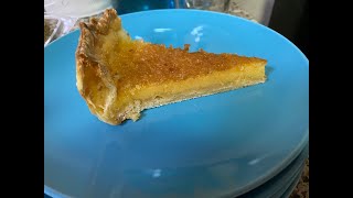 Mom's Lemon Lime Chess Pie