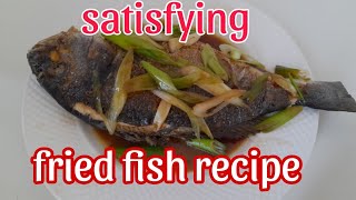 Gawin ito sa pritong isda napakasarap|Simple home cooking