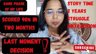 How I Scored 90% MHT-CET IN TWO MONTH | My Honest True Story | Last Twist That I took | part 1