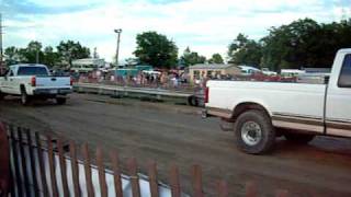 Steve vs Terry Truck vs truck pull