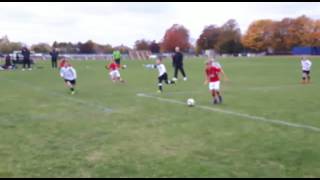 Rhys scoring for Ebbsfleet v Dartford