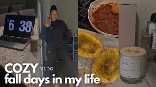 VLOG: plan my apartment decor w/ me, cooking cozy dinners & home fragrance haul