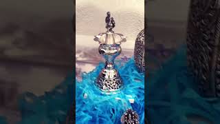 Silver Lakshmi Idols, Diya’s & Lamps showcasing #silver #silver925 #ashthalakshmi #lakshmipuja