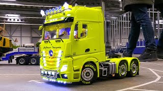 AWESOME RC TRUCKS, RC MODEL MACHINES, RC HEAVY HAULAGE, RC TRAIN, RC POLICE CAR IN ACTION!!