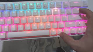 Bàn phím RK68 RGB howtswap switch RK