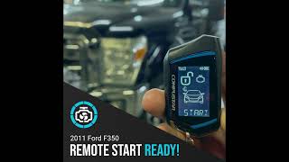 Compustar T9 Remote Start on 2011 Ford F350