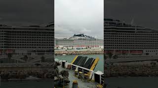 MSC WORLD EUROPA #bigships #sealife