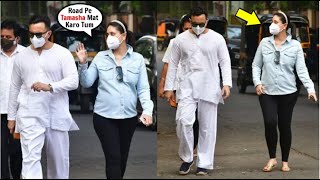 PREGNANT Kareena Kapoor ANGRY On Saif Ali Khan At Public Place