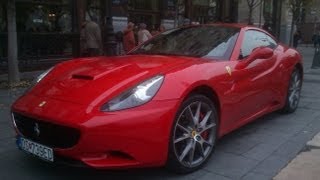 HD Supercars in Hungary:Ferrari BRUTAL acceleration, 3×Porsche, AMG's, GOLD Panamera in Budapest