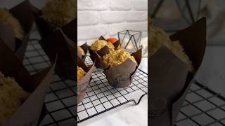 MUFFINS DE MANZANA #facil #manzana #canela #postre #receta #postre #rico #crumble #rapido #shorts