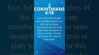 Daily Bible Verse - 2 Corinthians 4:18 – September 2, 2023