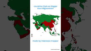 countries that are bigger than Afganistan#asia#afganistan#shorts#short#shortvideo#english#shortsfeed