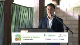 Conferencia Políticas Agroalimentarias, Ing. Marvín Moreno de la FAO.