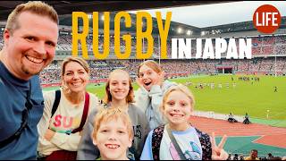 Our First Rugby Match — Japan Brave Blossoms vs New Zealand All Blacks  | Life in Japan EP 282