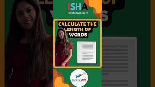 How to Calculate Length of Words in Excel | Easy Excel Tutorial #career #excel #corporate #skills