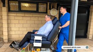 CH5 Mobilise Chair® with Layflat; suitable for critical care gardens