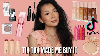 Full Face of Tik Tok Made Me Buy It | These Are Worth It (WATCH THIS FIRST)