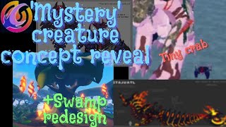 Mysterious creature concept reveal!! +Swamp revamp | Creature of Sonaria