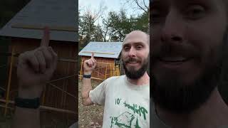 Building Well Pump House with Norwood Sawmill Lumber on the Homestead