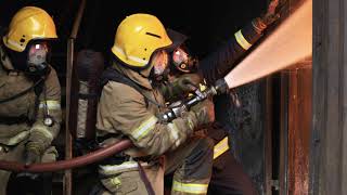 Fire Fighting Training at The Maritime Skills Academy, Dover