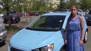 Virtual Walk Around Tour of a 2014 Chevy Sonic LT Turbo at Michaels Chevrolet 40260a