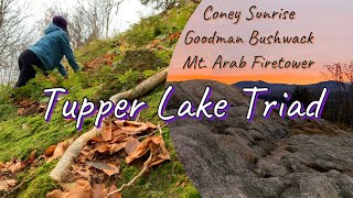 The Tupper Lake Triad in the Adirondack Mountains