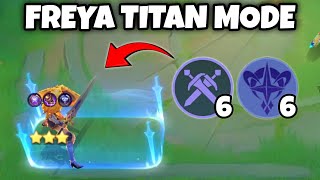 FREYA SWORDSMAN ASTRO + LING !! FULL DAMAGE !! MAGIC CHESS MOBILE LEGENDS