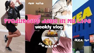 Productive days in my life : WEEKLY VLOG | I got the keys!!!| New suite | 24 wks pregnant | IKEA run