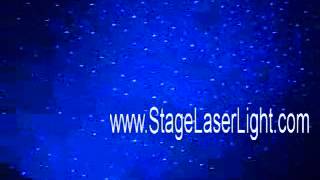 400MW Blue Fireworks Twinkling Laser Stage Lighting Disco Party