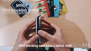 RFID Blocking Wallet