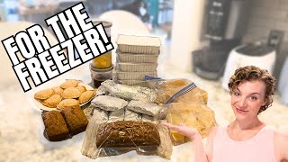 FREEZER MEAL PREP! FAMILY FOOD, MEALS, SNACKS & MORE!