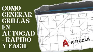 ¿Cómo generar Grillas en un Layout en AutoCAD? | Fácil y Rápido