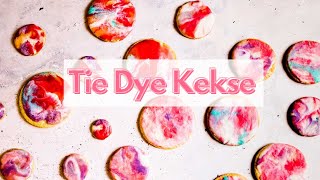 Tie Dye Kekse | Butterkekse im Batik-Look | schmaeck | #shorts