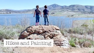 Hikes | Painting and moving a bit slower | Vlog 32