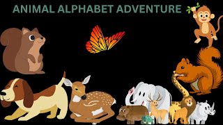 ANIMAL ALPHABET ADVENTURE | Learn alphabets and have fun #kidsvideo #animation #viral