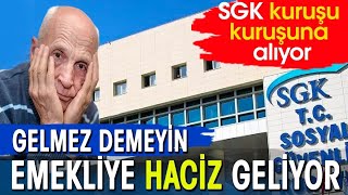 Emekliye haciz gelmez demeyin geliyor. SGK kuruşu kuruşuna alıyor