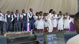 MBEGA INDIRIMBO NZIZA  Salvation right choir AJEMEL UR_CE🙌