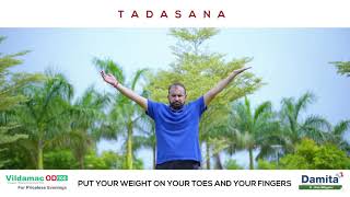 Yoga Poses for Diabetes I 08 Tadasana I Macleods Medlive  I  Hindi