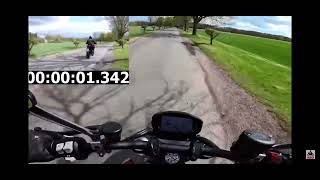 Motorrad test ducati monster 2021 0-100 acceleration