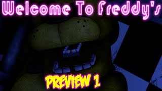 [SFM FNAF] "Welcome to Freddy's" PREVIEW #1 (Song by MadameMacabre)