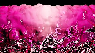 LED Wall Background 3D Liquid | Pink Water [4K] VJ Loops