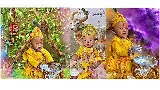 Krishna janamasatmi ma Chhoro lai little Krishna banako!!!!! 🤪🤪😜😘😘😘