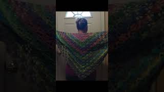 South Bay Shawl Crocheted