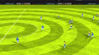 FIFA 14 iPhone/iPad - Brazil vs. Colombia