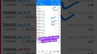 Today Profit 6272/- Passive Fx से सिखों और डेली Profit बनाओ  #forextrading  #forex #stockmarket