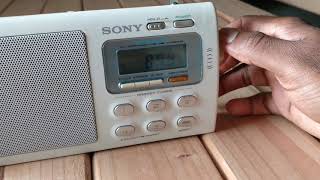 SONY LIV ICF-M410V 4 Bands Portable TV Weather AM FM Radio