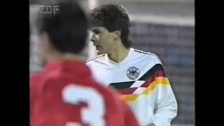 1989/1990 Qualy for WC' 90 Germany vs Wales 2nd Half