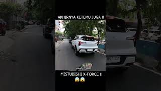 Akhirnya ketemu juga sama X-Force ini di jalan, keren !! #motovlog #xforce #mitsubishixforce