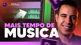 Como AUMENTAR O TEMPO de uma MÚSICA | ADOBE PREMIERE